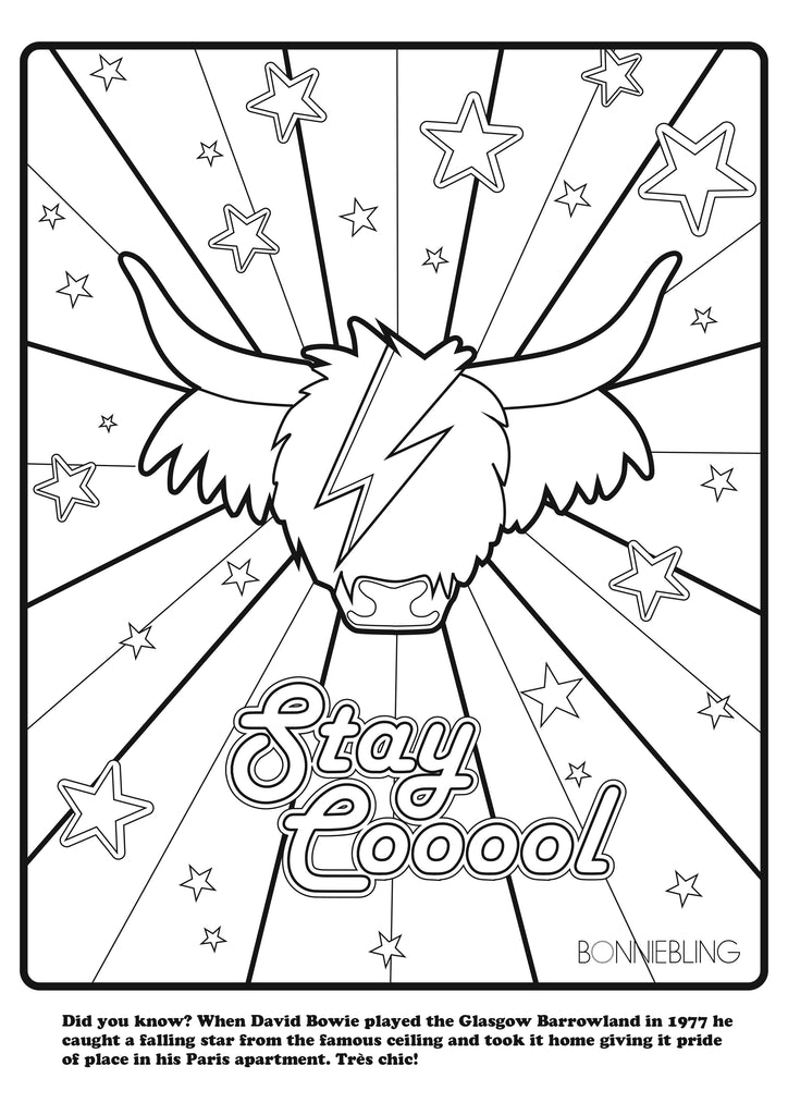 Pass some time with a wee bit of colouring