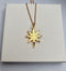 North Star Pendant in Gold
