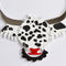 Cooella de Veal - Dalmation Inspired Highland Cow Necklace or Brooch