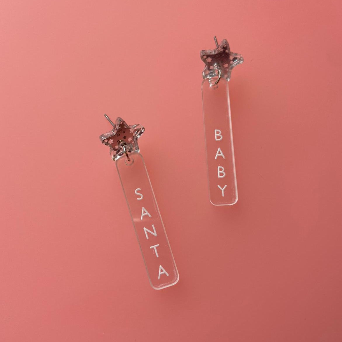 Santa Baby Starry Earrings