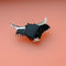 Wee Cow - Black Highland Cow Brooch