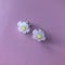 Strawberry Flower Daisy Stud Earrings