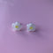 Strawberry Flower Daisy Stud Earrings