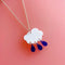 Rain Cloud Necklace