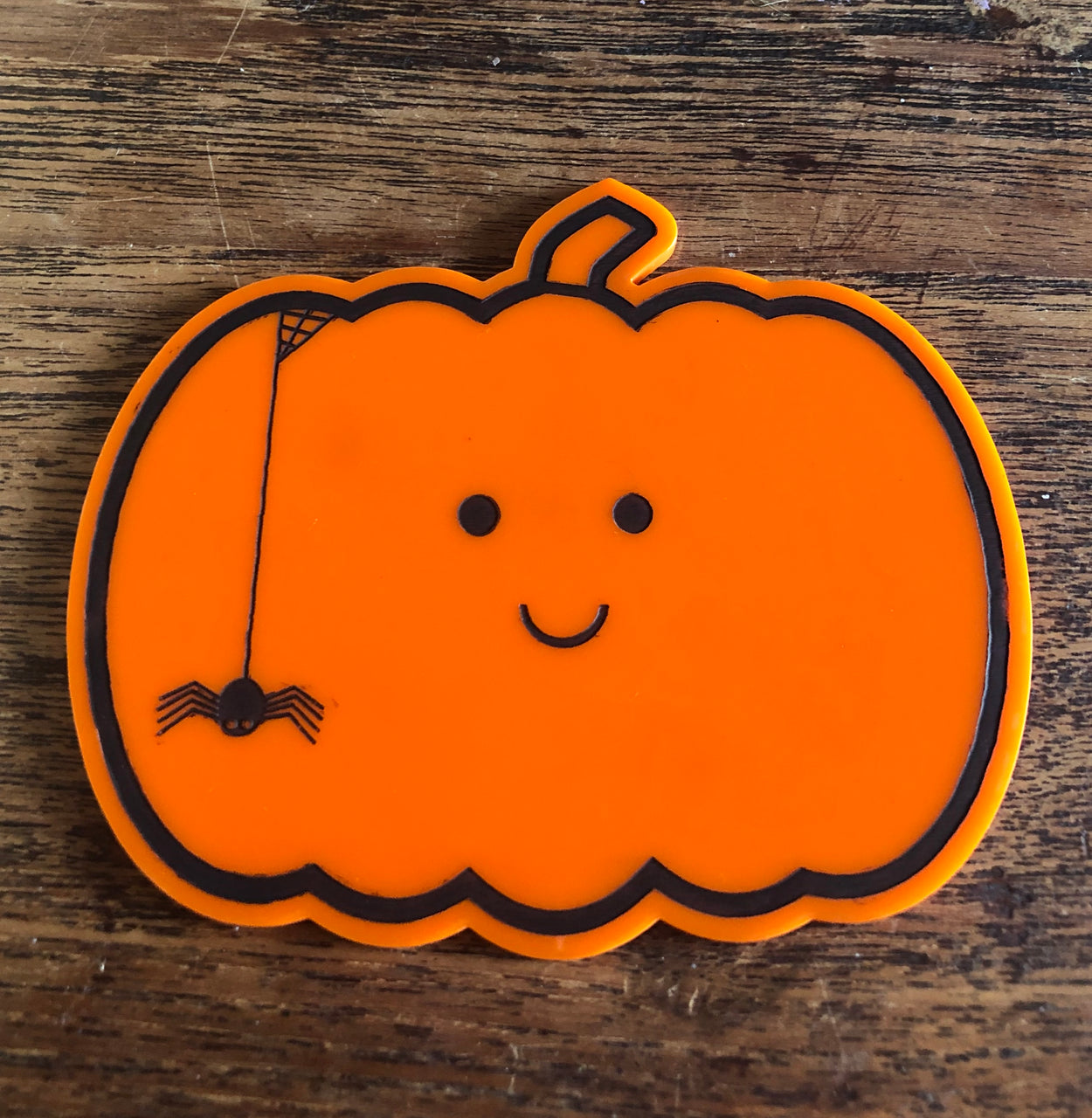 Barry the Pumpkin Halloween Acrylic Coaster