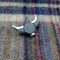 Wee Cow - Black Highland Cow Brooch