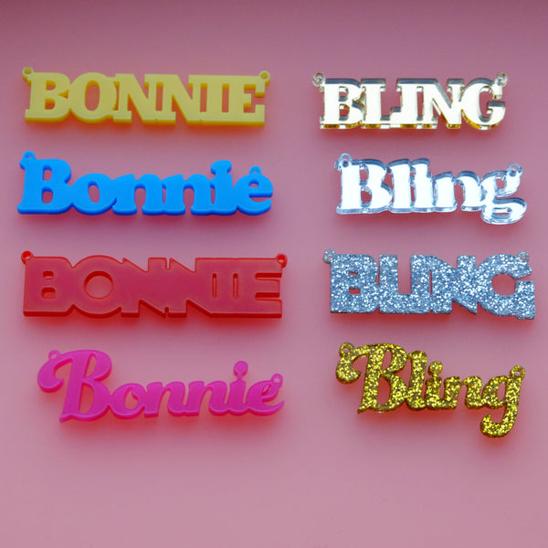 Bespoke Bonnie Bling
