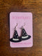 Witch Hat Earrings