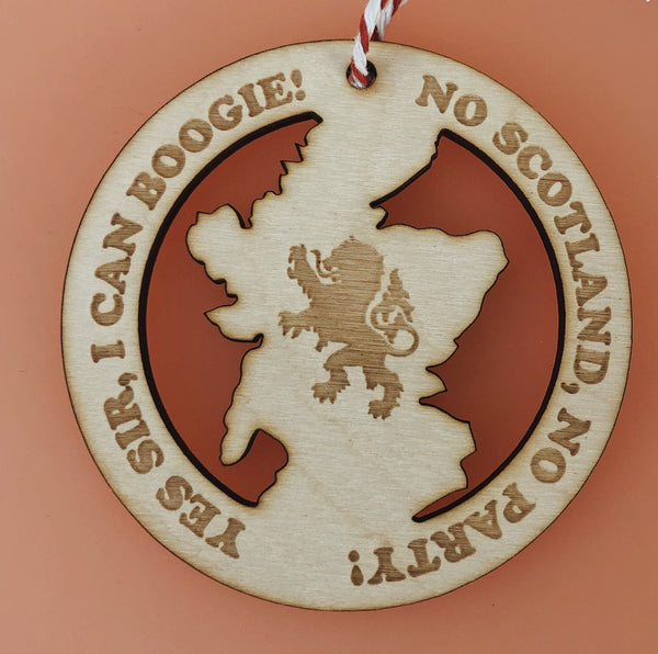 Yes Sir, I Can Boogie Scotland Football Souvenir Decoration