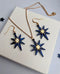 Celestial Luxe Edition: Midnight Blue North Star Pendant Necklace
