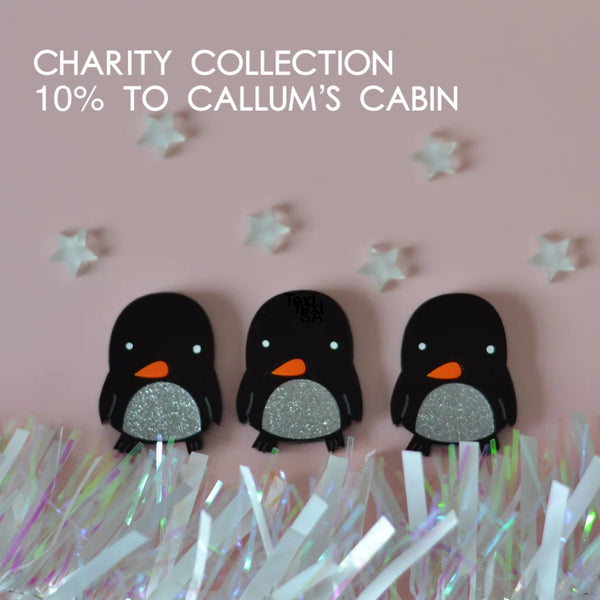 Penguin Brooch - designed by Neil Slorance