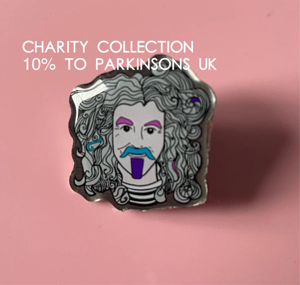 Billy Connolly Eco Metal Pin Badge