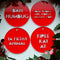 Christmas Movie Decoration Set - Four Christmas Tree Decorations