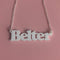 Belter Necklace - Scottish Word Acrylic Jewellery