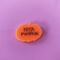Hiya Pumpkin Halloween Lasercut Acrylic Pin Badge