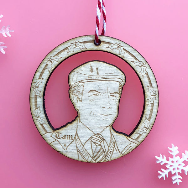 Still Game - Tam - Wooden Christmas Decoration