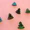 Tiny Christmas Tree Earring Studs