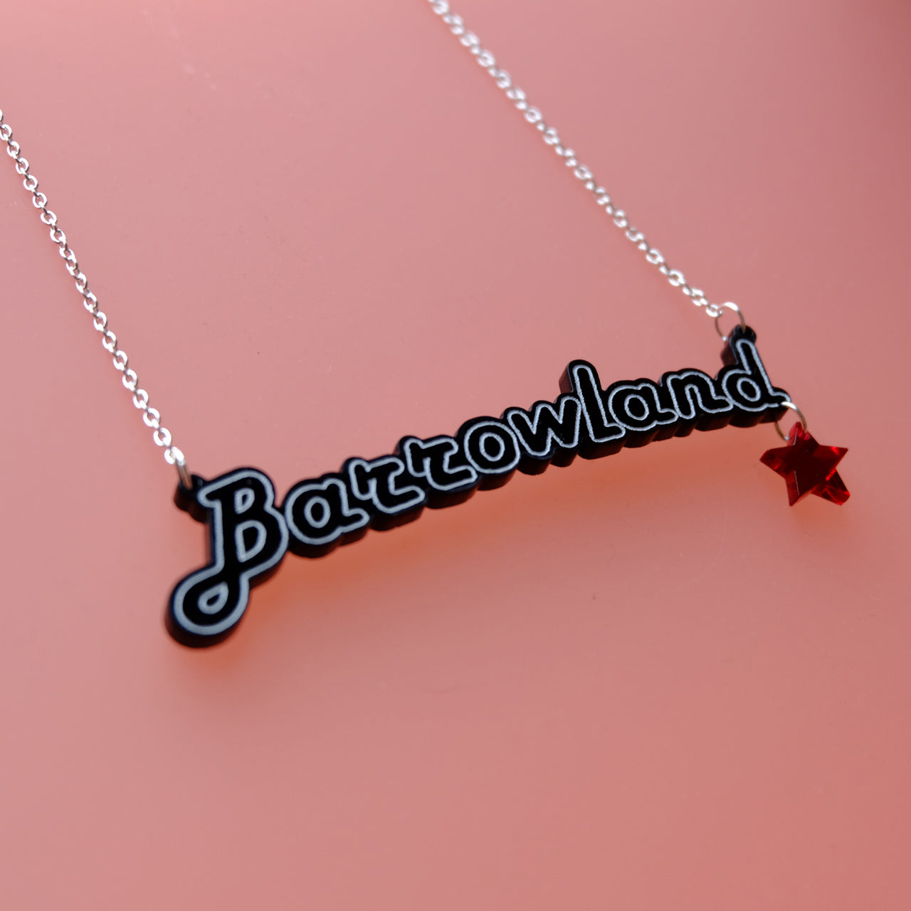 Barrowland necklace with contrast star charm