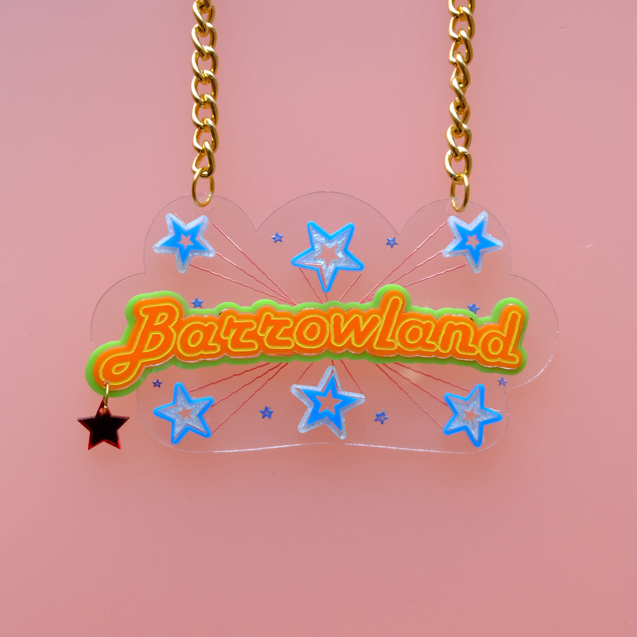 PRE-ORDER! Barrowland Neon Lights Statement Necklace