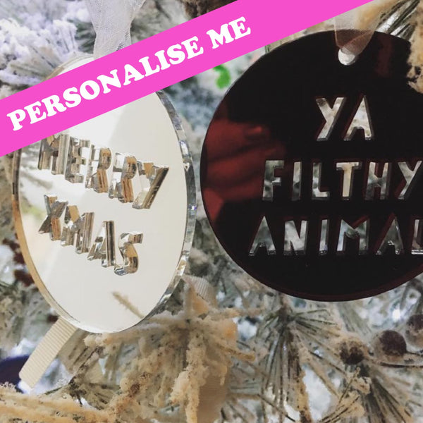 Custom Christmas Decoration