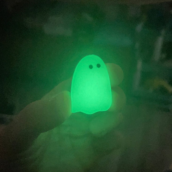 Glowing Wee Ghostie Pin Badge