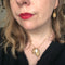 Acorn and Oak Leaf Necklace and Earring Set