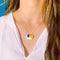 Weather Smiley Charm Necklace