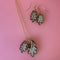Acorn and Oak Leaf Necklace and Earring Set