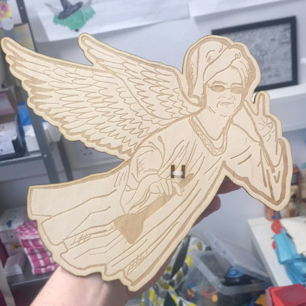 Lewis Capaldi 'Scotland’s Sweetheart' Angel Christmas Tree Topper