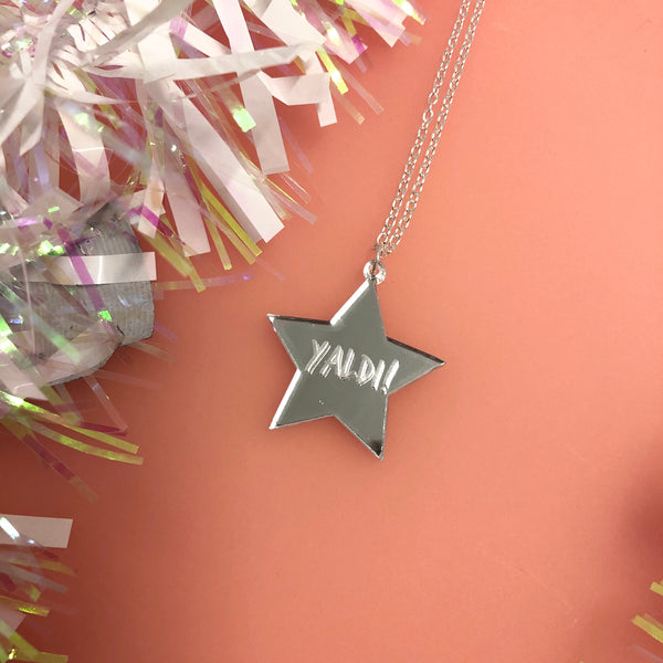 Yaldi Silver Star Necklace