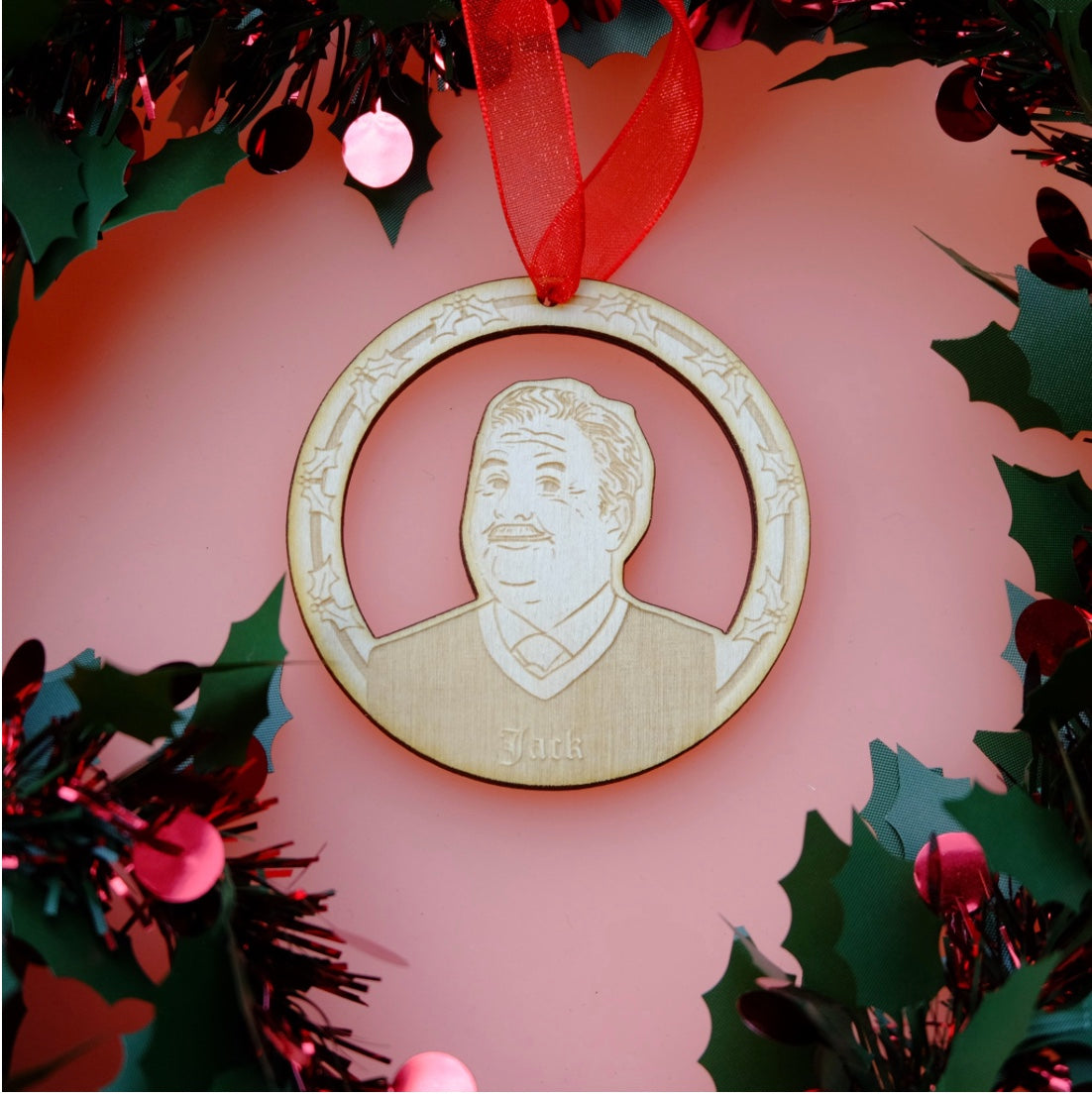 Still Game Jack Wooden Christmas Decoration
