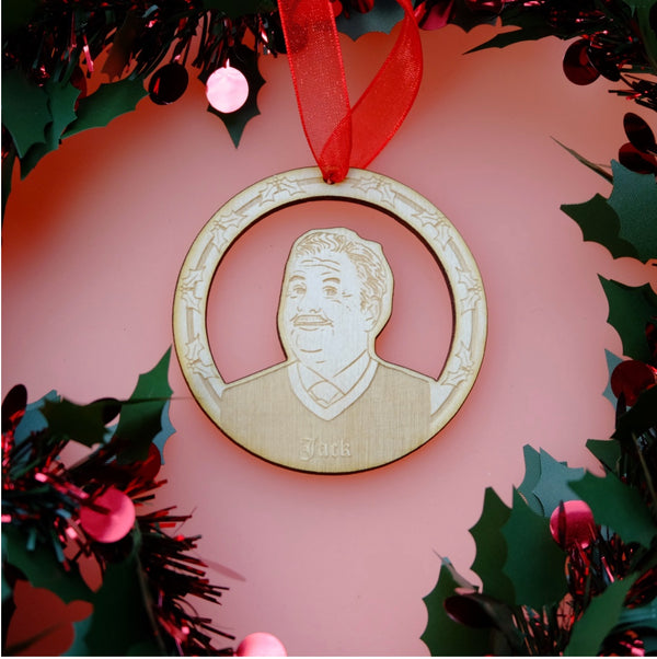 Still Game Jack Wooden Christmas Decoration