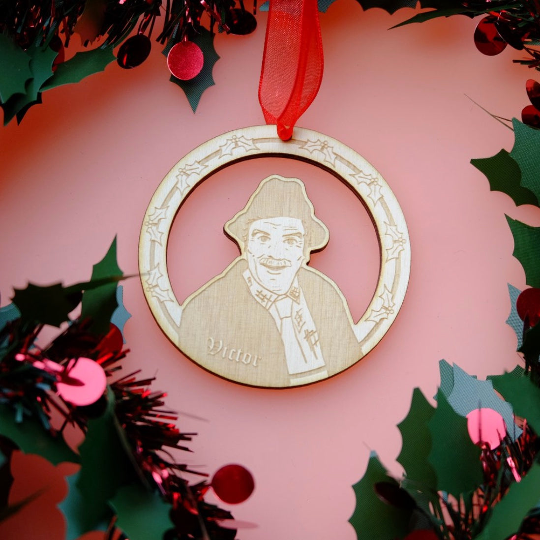 Still Game Victor Wooden Christmas Decoration