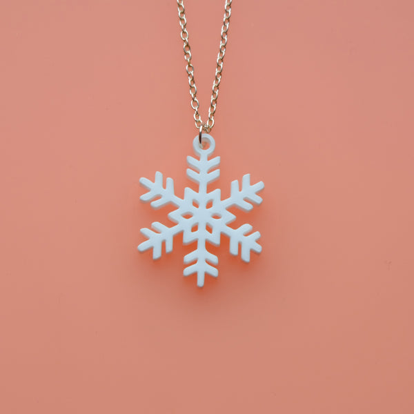 Wee Snowflake Necklace